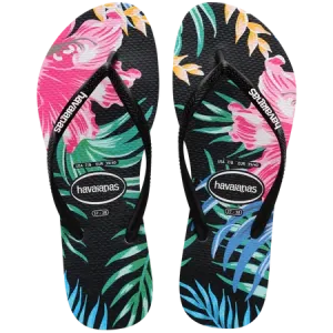 4147875 - SLIM FLORAL PALM SANDAL