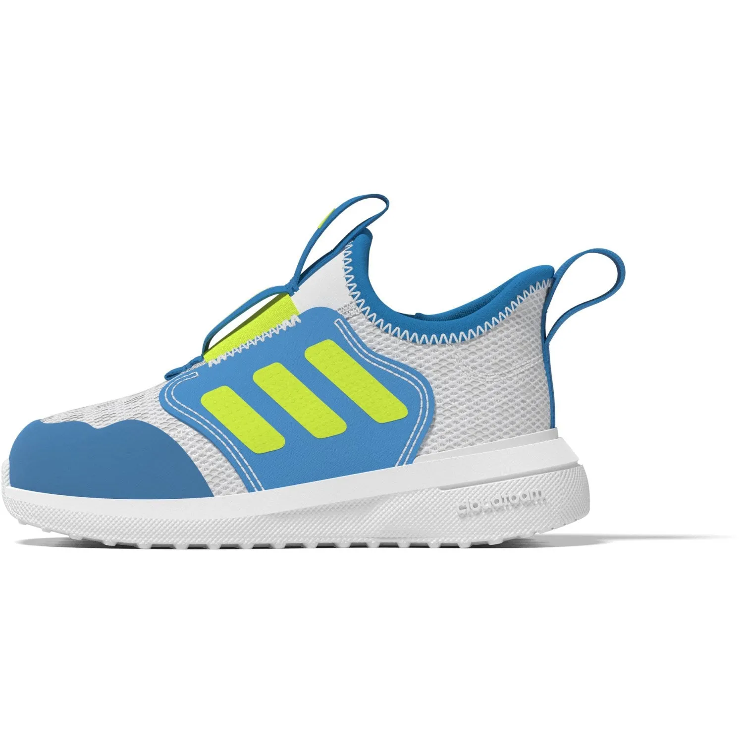 adidas Originals Dash Grey/Lucid Lemon/Solar Blue Tensaur Comfort Ac I Sneakers