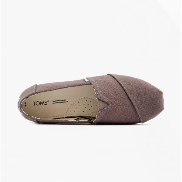 ALPARGATA Ladies Canvas Espadrilles Grey