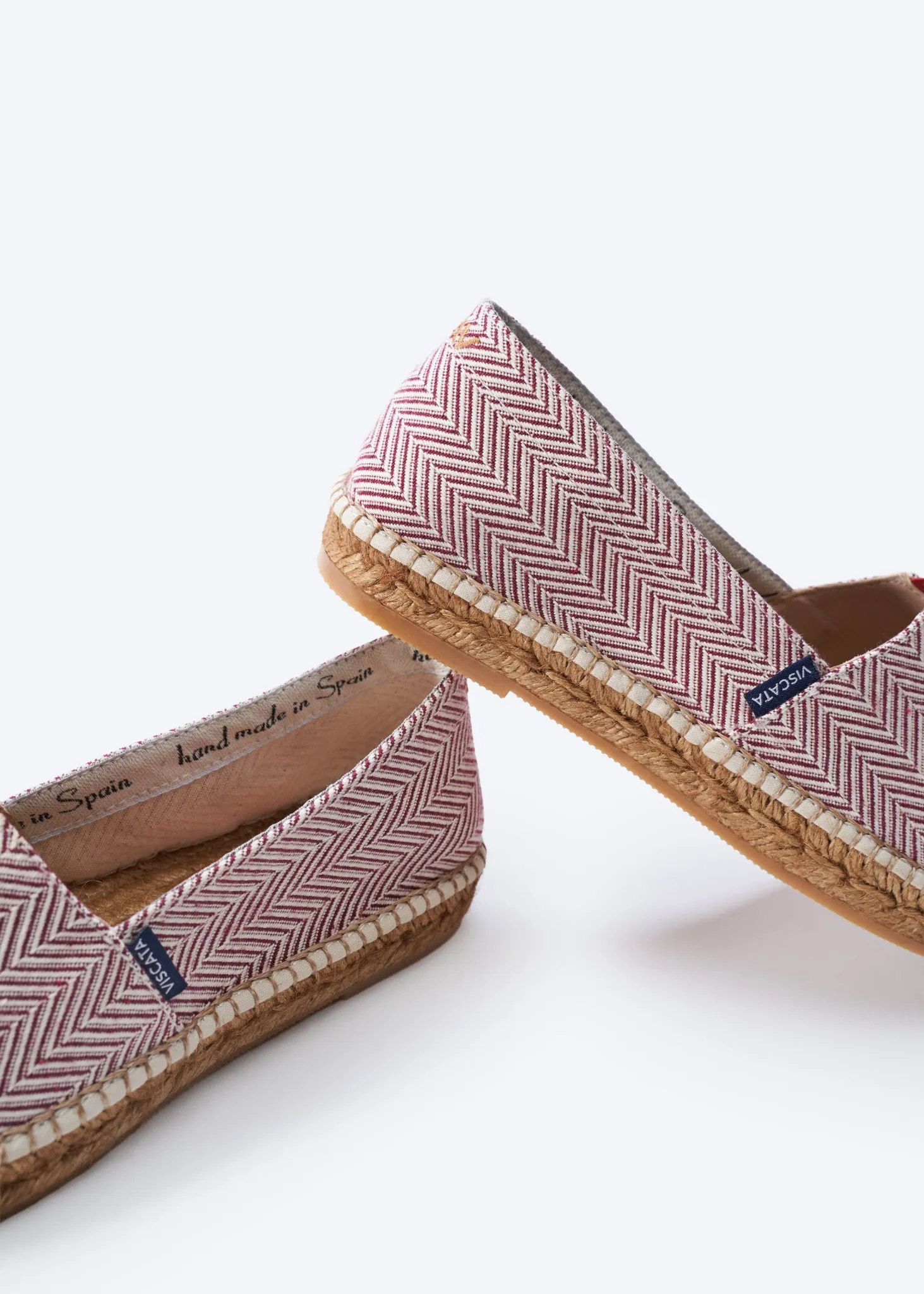 Barceloneta Herringbone Recycled PES Espadrille Flats