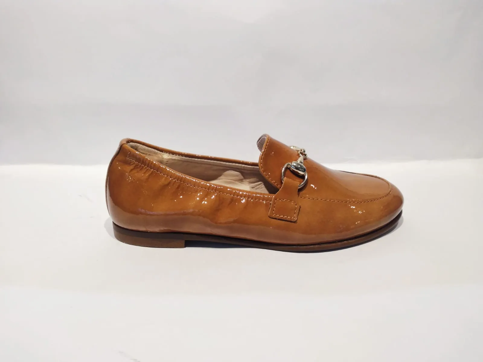 Beberlis Altamira Patent Cuellar Leather Buckle Slip On Loafers