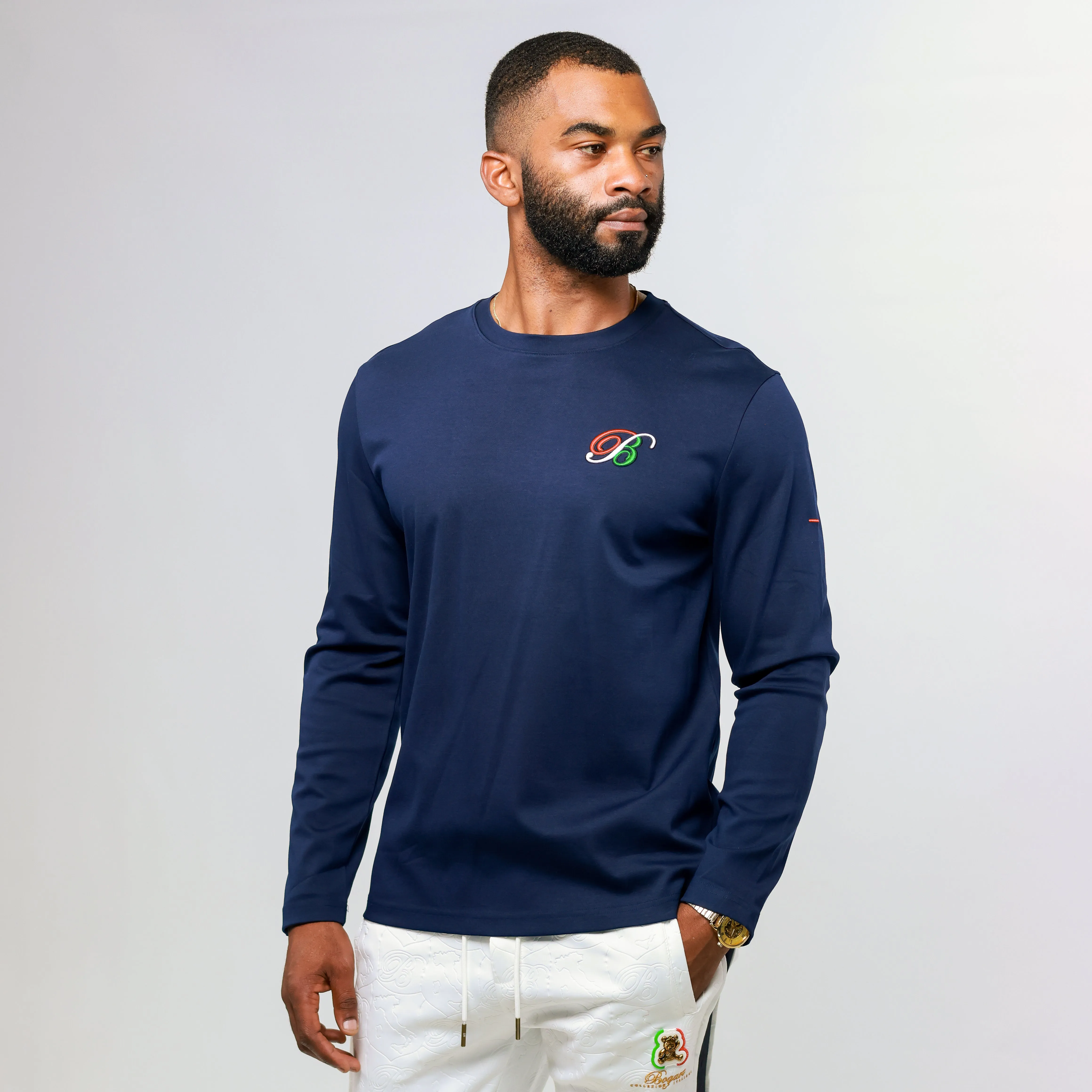 Bogart Italian Collection Essential Long Sleeve Tee