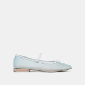 CADEL BALLET FLATS ICE BLUE MESH