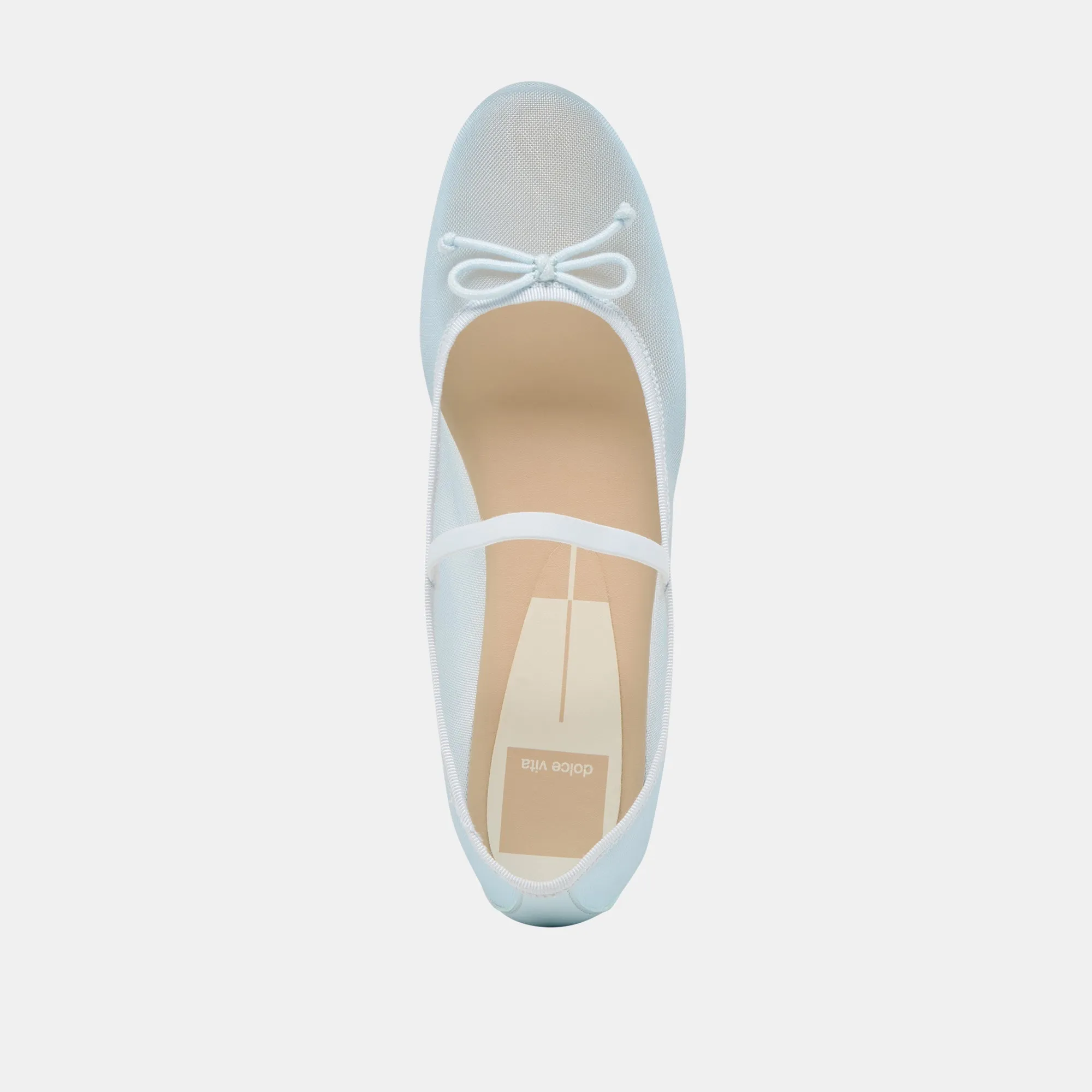 CADEL BALLET FLATS ICE BLUE MESH