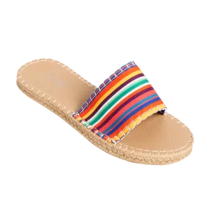 CANDY STRIPE - WOMENS CABANA SLIDE