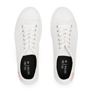 Delta Sigma Theta Sorority  Low Top Sneakers