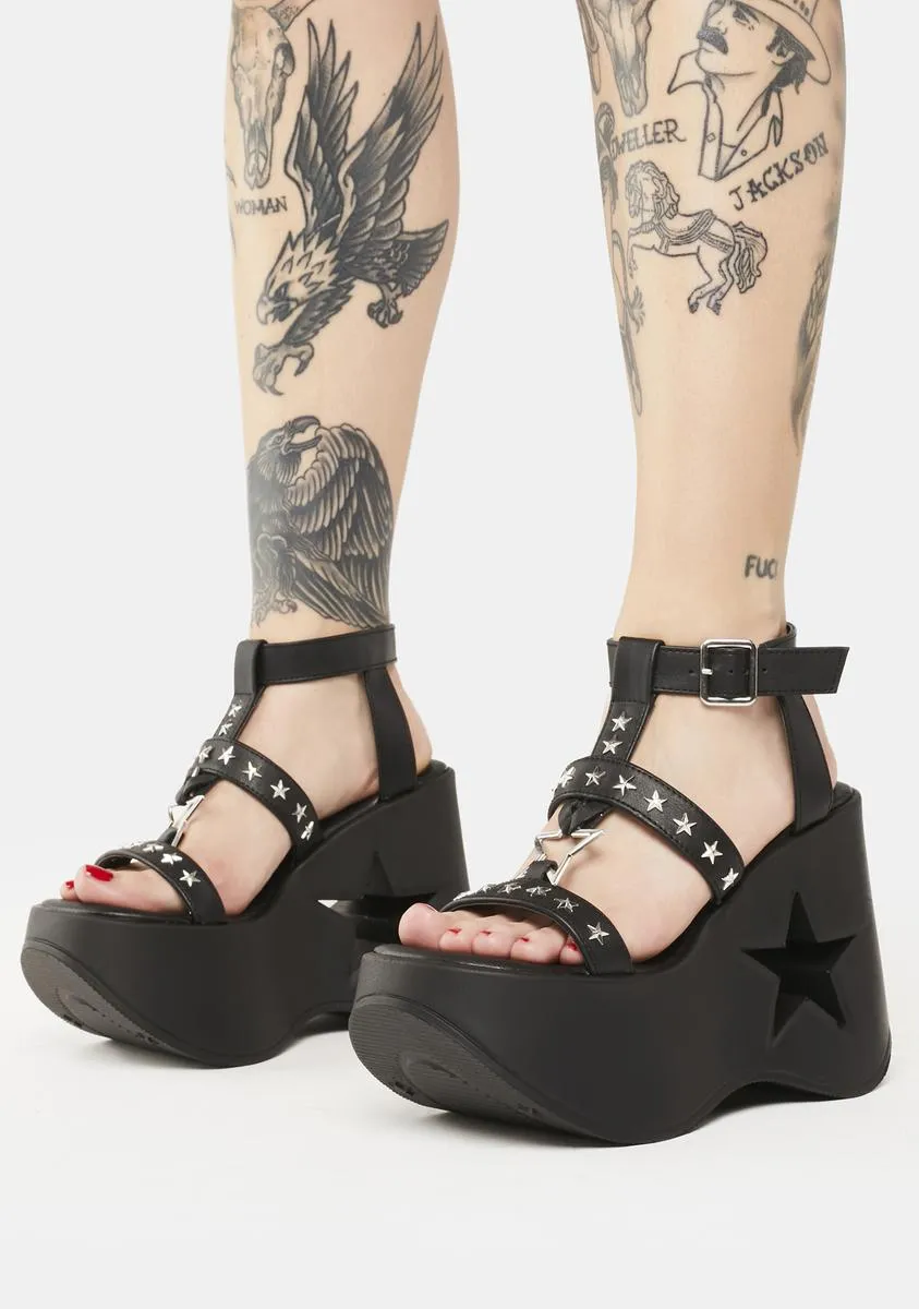 Dynamite-12 Platform Sandals