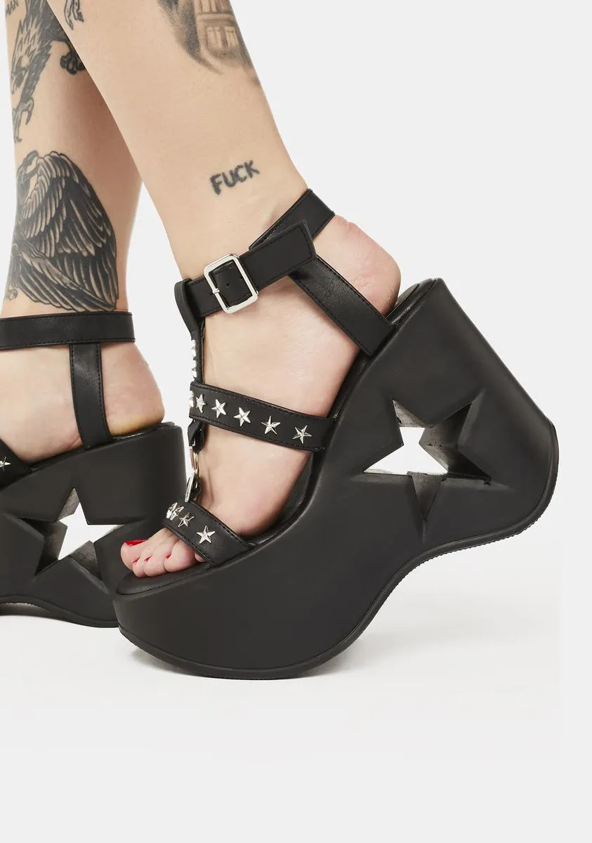 Dynamite-12 Platform Sandals