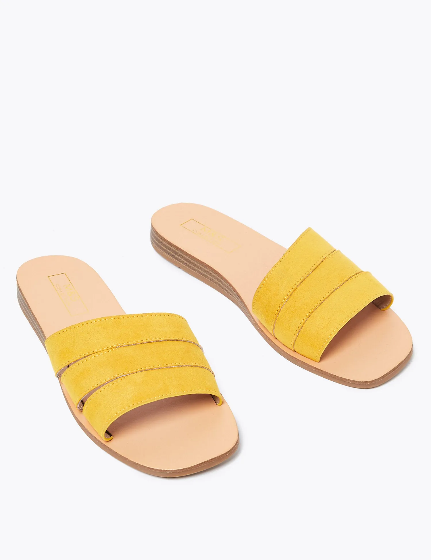 Flat Open Toe Mules