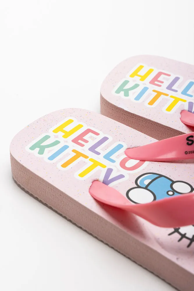 Hello Kitty Flip Flop Pink