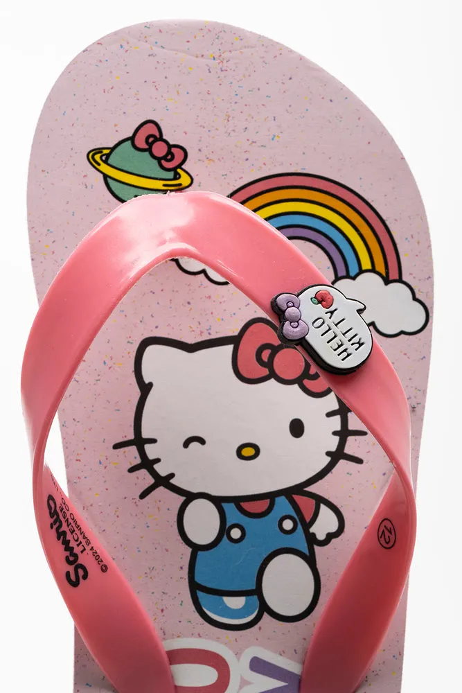 Hello Kitty Flip Flop Pink