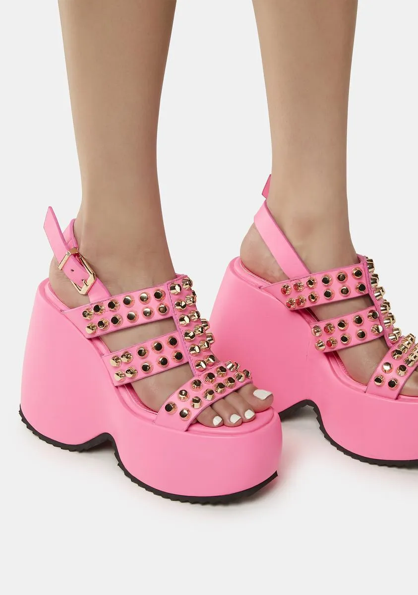 London Wedge Sandals