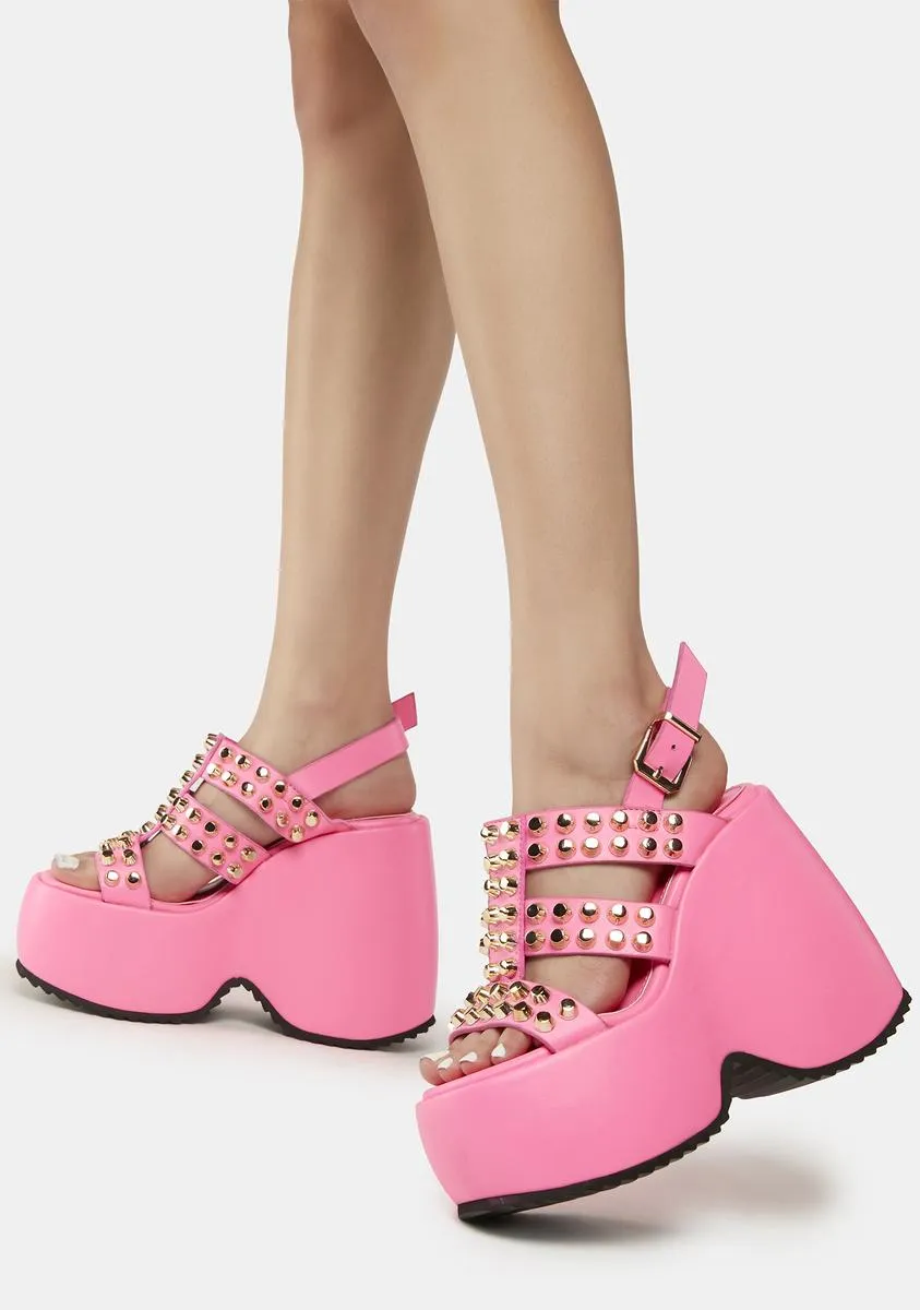 London Wedge Sandals