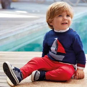 Mayoral Sail Boat Sweater