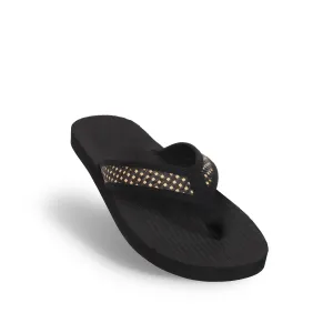 Men's Flip Flops Weave - Black/Batit Dark