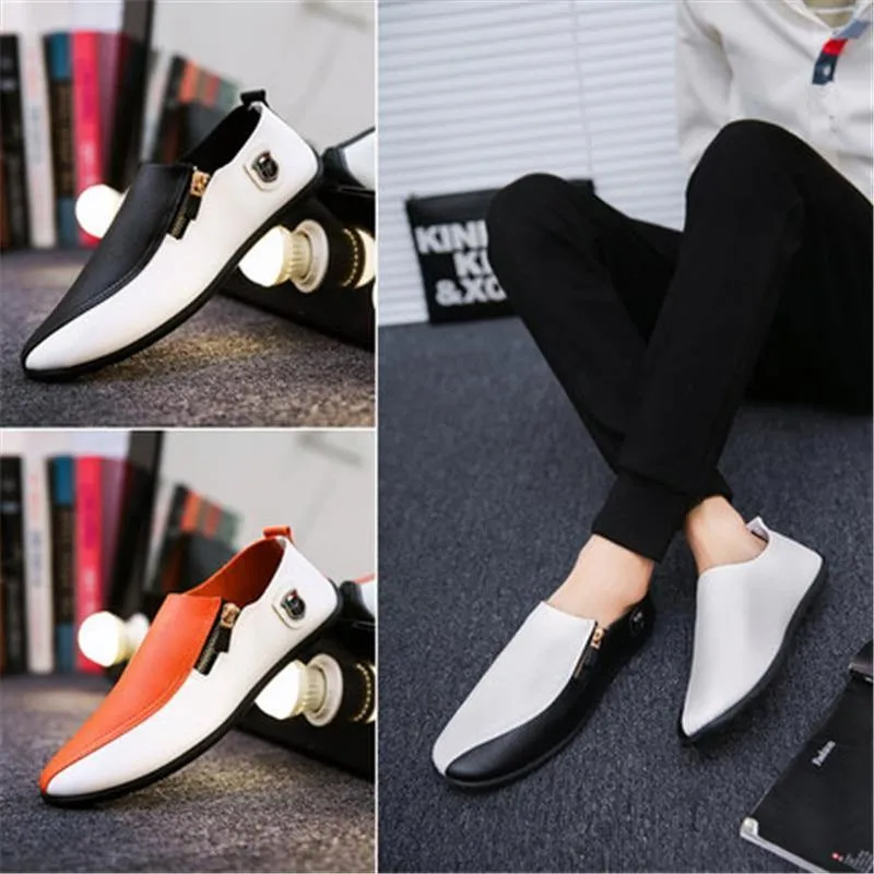 Men's Soft Leather Slip On Loafers