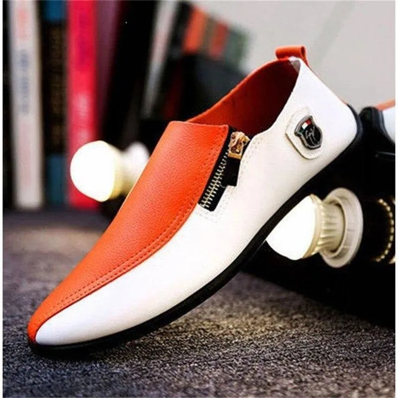 Men's Soft Leather Slip On Loafers