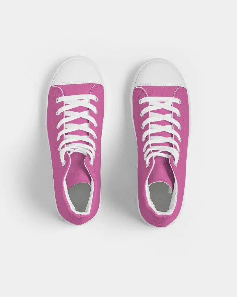 Midtone Magenta High-Top Canvas Sneakers | Women's | C10M80Y0K0