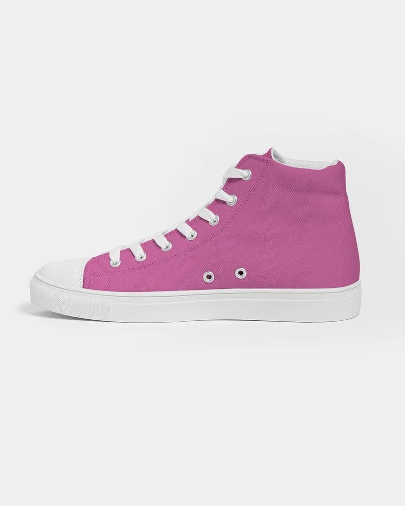 Midtone Magenta High-Top Canvas Sneakers | Women's | C10M80Y0K0