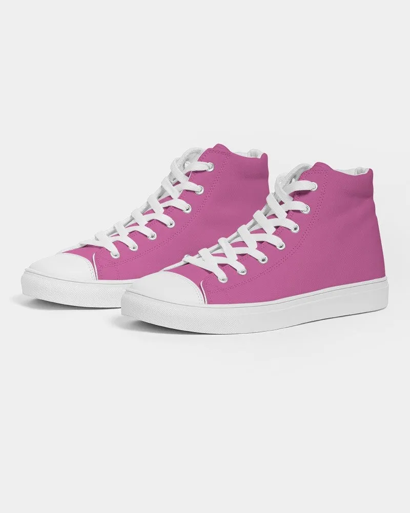 Midtone Magenta High-Top Canvas Sneakers | Women's | C10M80Y0K0