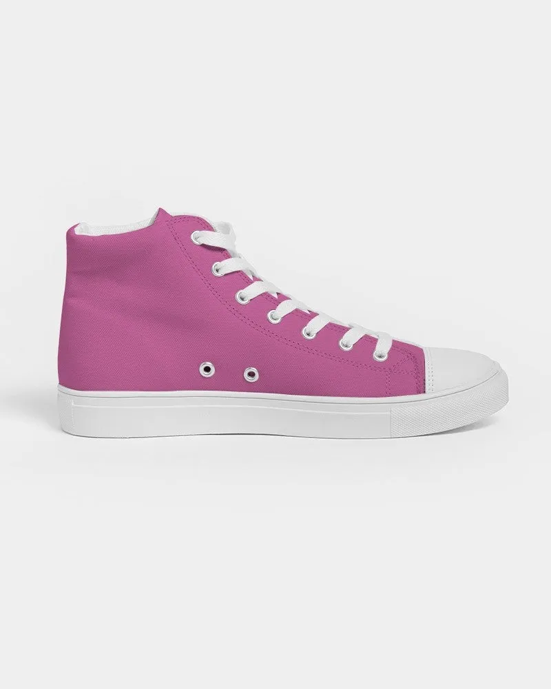 Midtone Magenta High-Top Canvas Sneakers | Women's | C10M80Y0K0