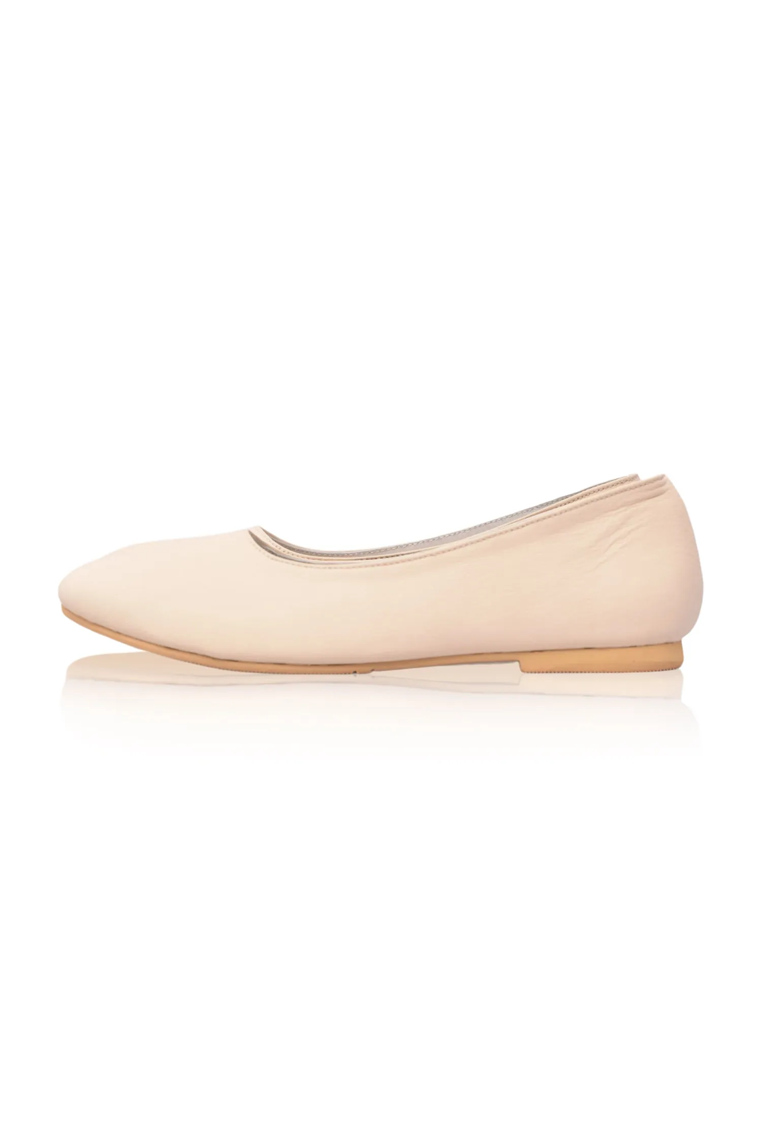 Naples Leather Ballet Flats