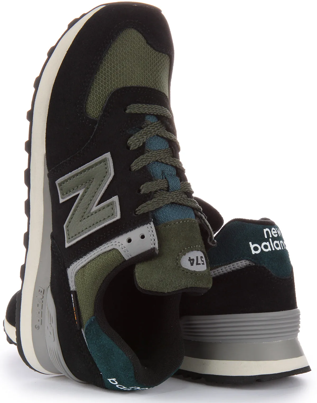 New Balance U574 KBG In Black Grey