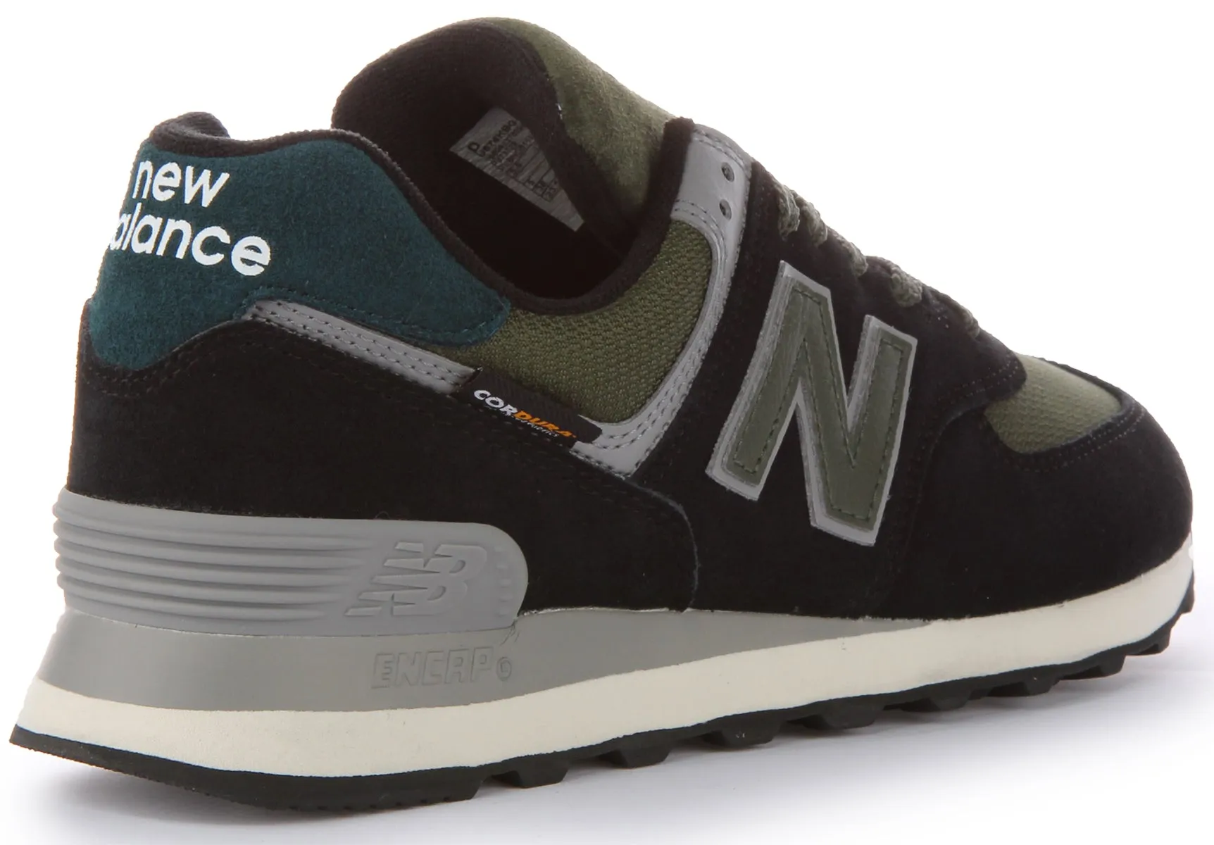 New Balance U574 KBG In Black Grey