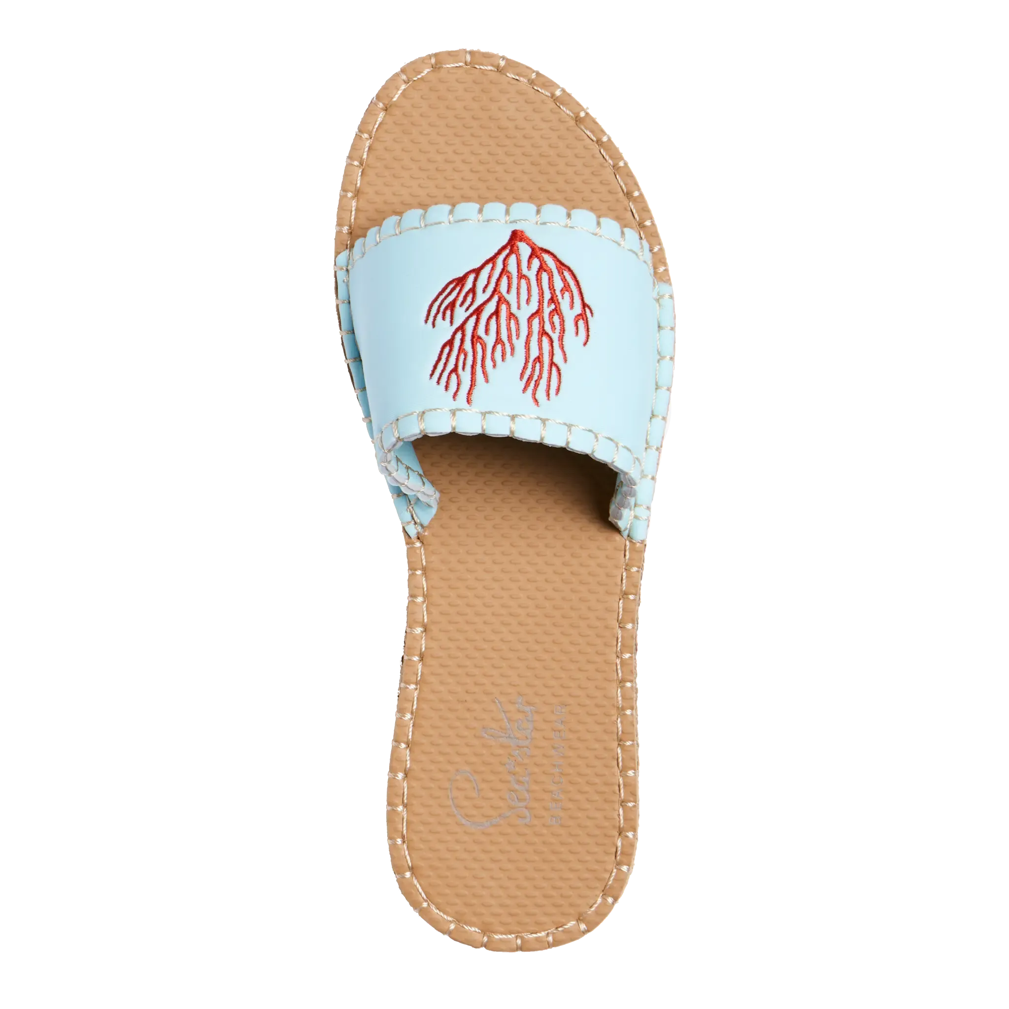 ORANGE COASTAL CORAL - WOMENS CABANA SLIDE