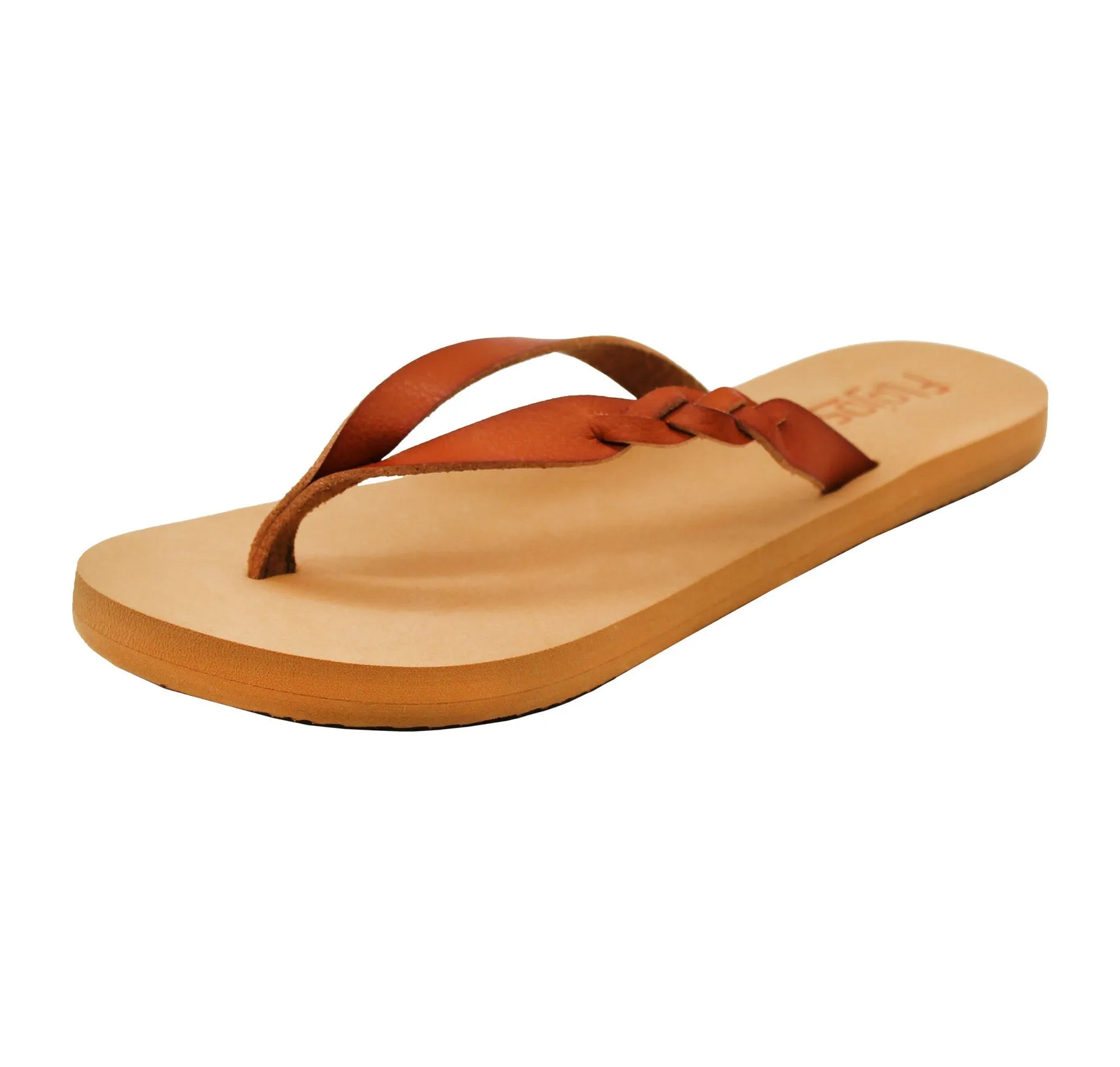 Serenity Natural Flip Flops