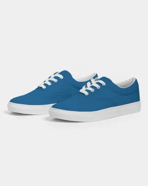 Shaded Blue Canvas Sneakers | Women's | C100M50Y0K30