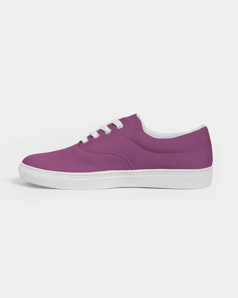 Shaded Midtone Purple Canvas Sneakers | Women's | C20M80Y0K30