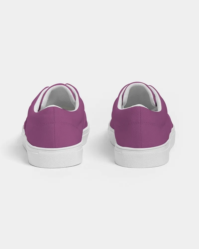 Shaded Midtone Purple Canvas Sneakers | Women's | C20M80Y0K30