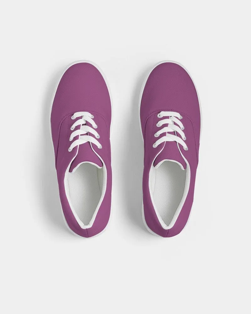 Shaded Midtone Purple Canvas Sneakers | Women's | C20M80Y0K30