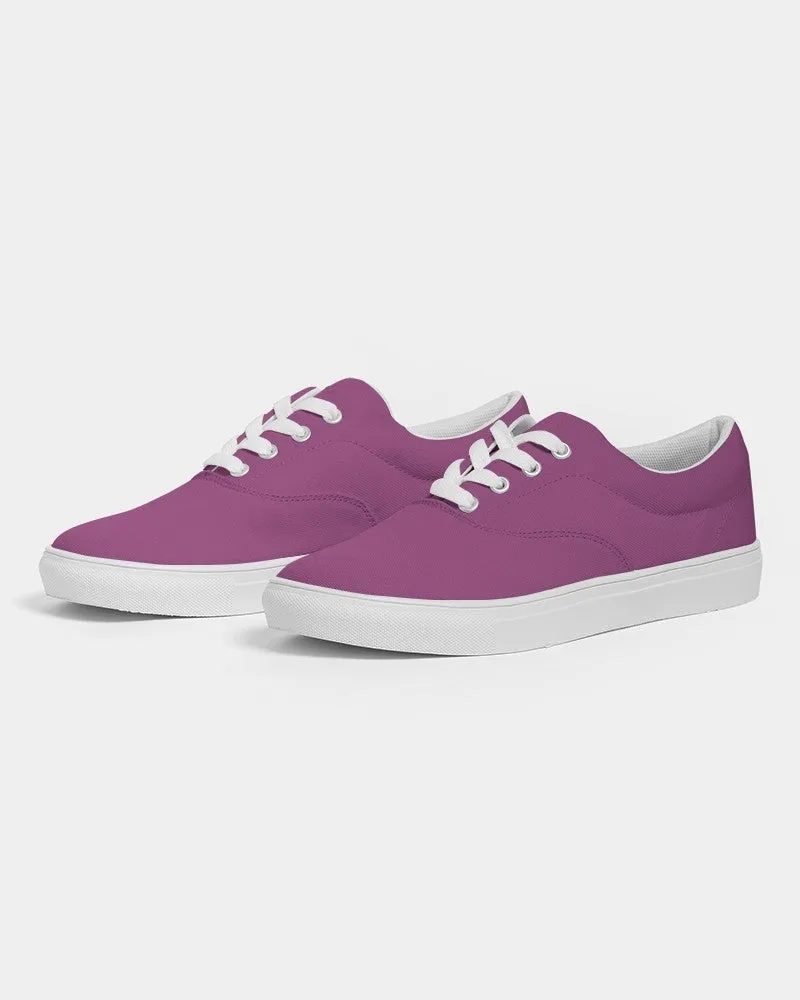 Shaded Midtone Purple Canvas Sneakers | Women's | C20M80Y0K30