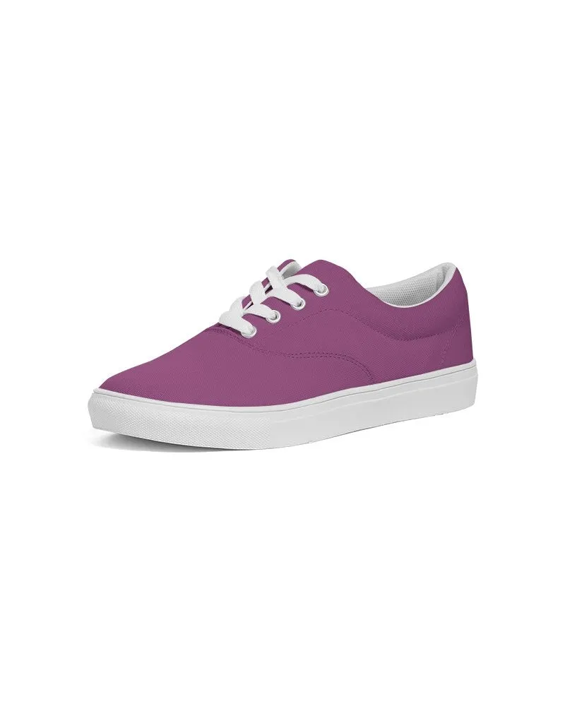 Shaded Midtone Purple Canvas Sneakers | Women's | C20M80Y0K30