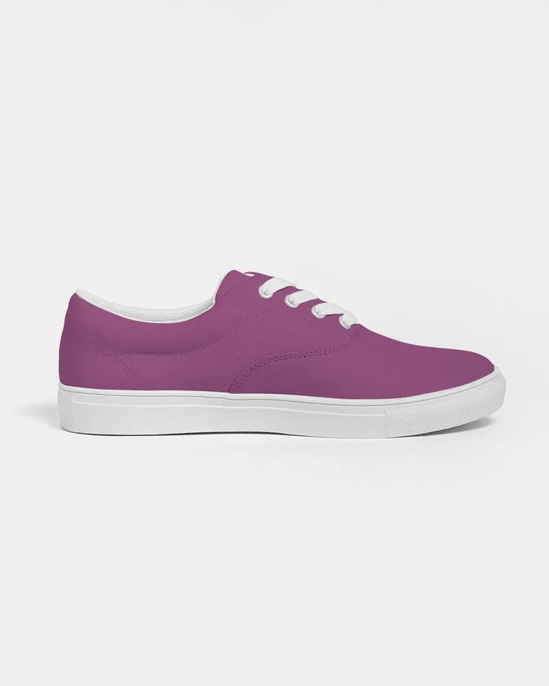 Shaded Midtone Purple Canvas Sneakers | Women's | C20M80Y0K30