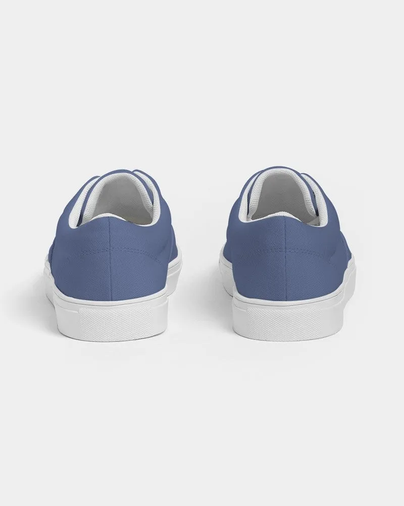 Shaded Pastel Blue Canvas Sneakers | Women's | C60M45Y0K30