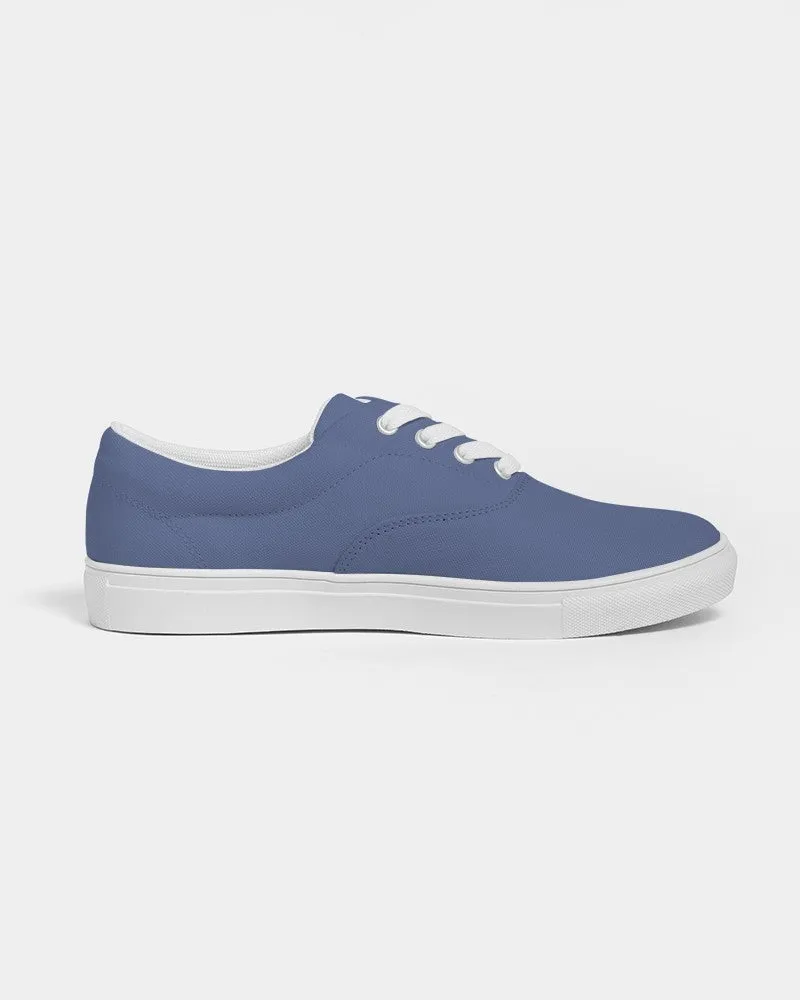 Shaded Pastel Blue Canvas Sneakers | Women's | C60M45Y0K30