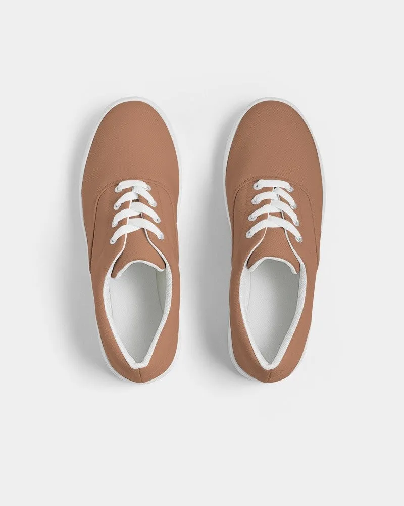 Shaded Pastel Orange Canvas Sneakers | Men's | C0M45Y60K30