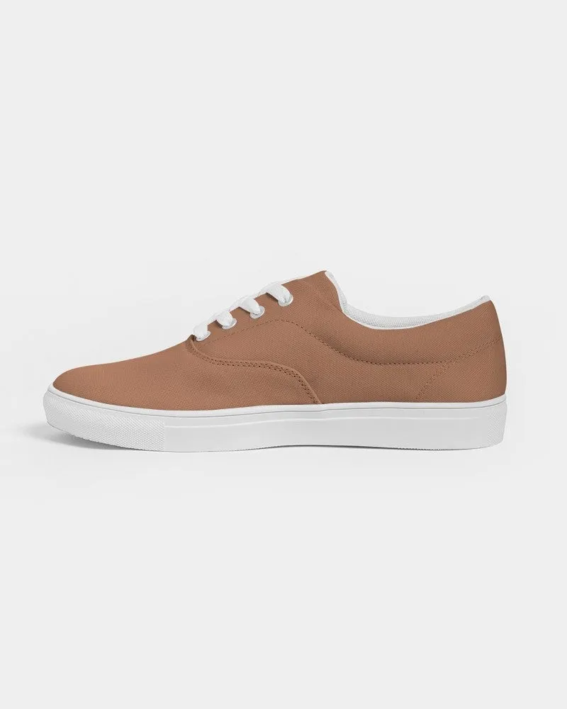 Shaded Pastel Orange Canvas Sneakers | Men's | C0M45Y60K30