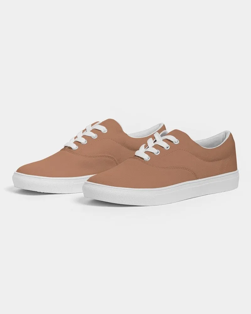 Shaded Pastel Orange Canvas Sneakers | Men's | C0M45Y60K30