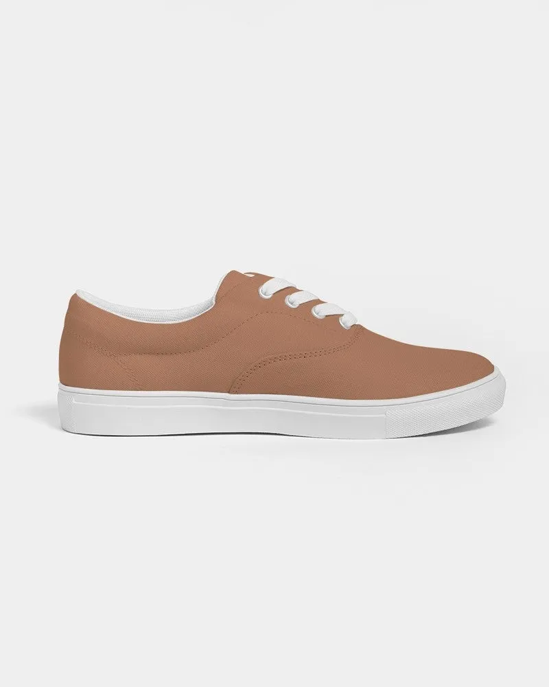 Shaded Pastel Orange Canvas Sneakers | Men's | C0M45Y60K30