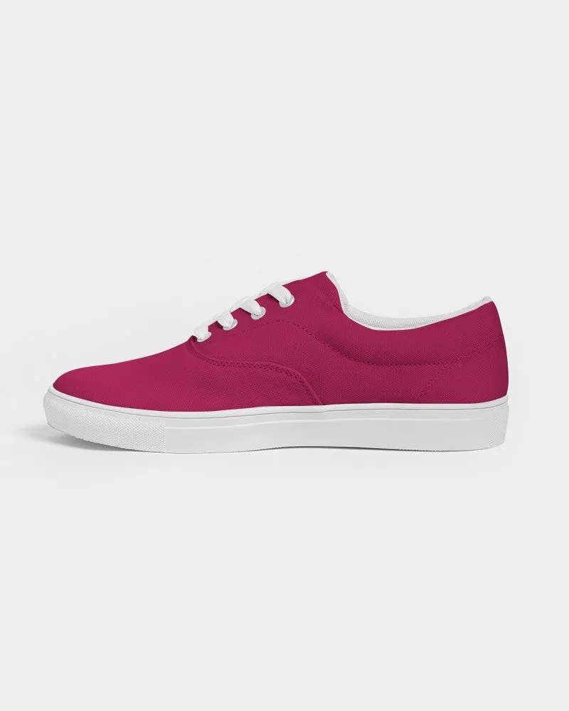 Shaded Pink Canvas Sneakers | Women's | C0M100Y50K30