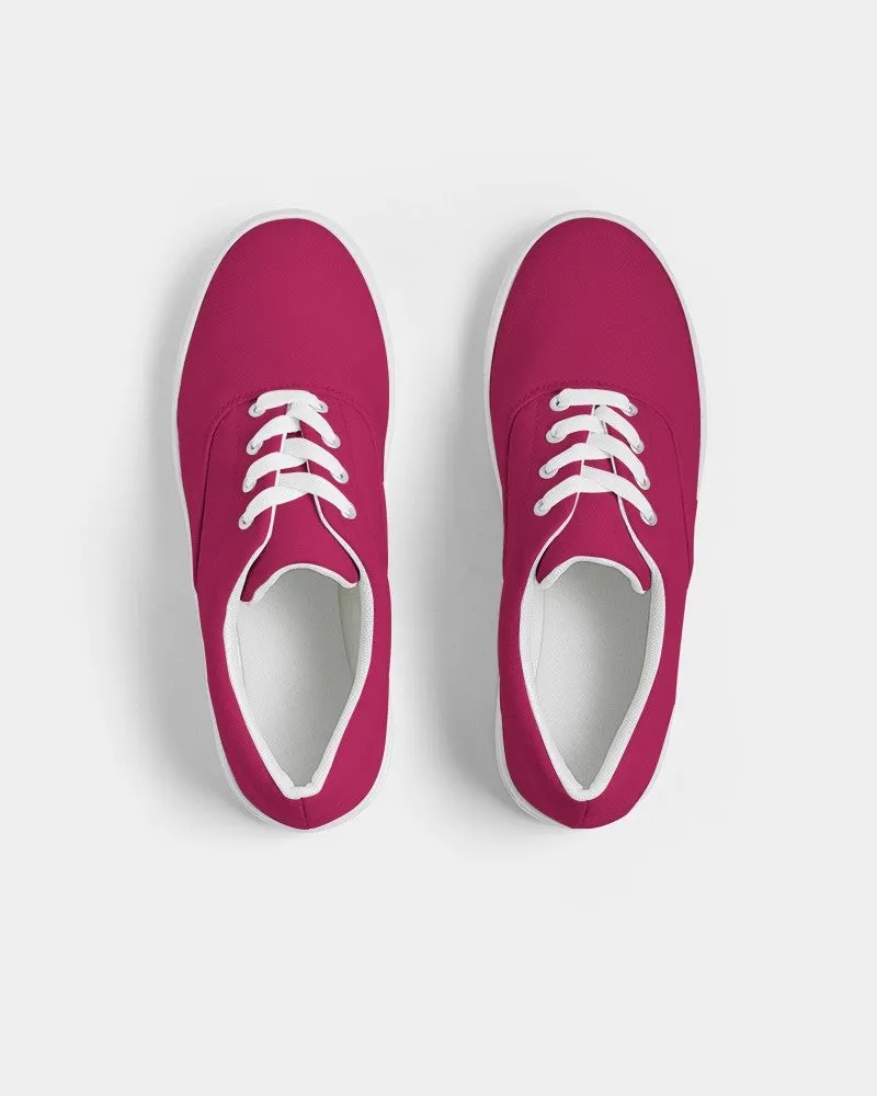 Shaded Pink Canvas Sneakers | Women's | C0M100Y50K30