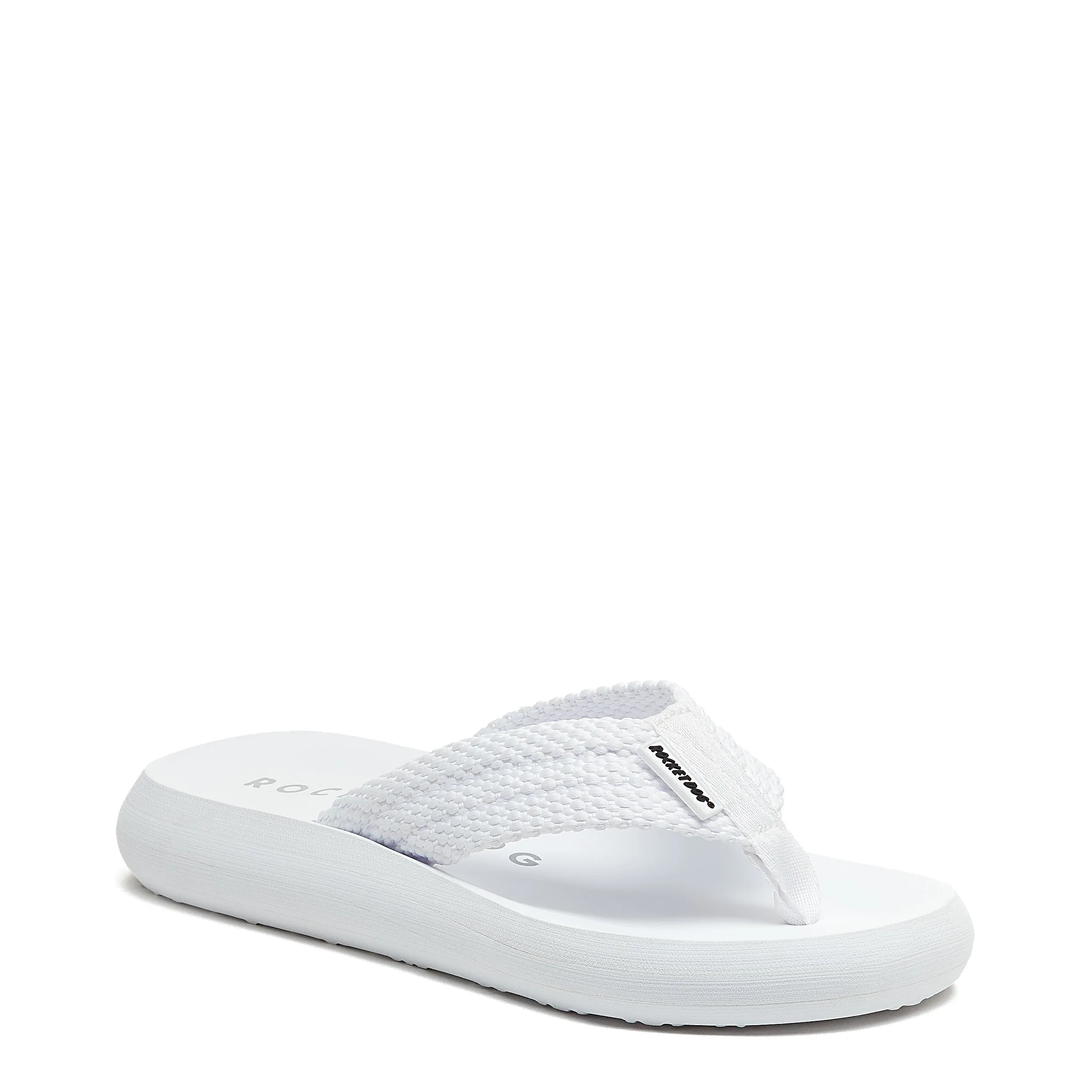 Sunset White Webbing Flip Flop