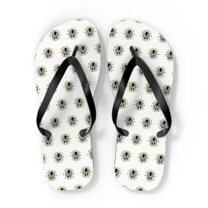 Wise Guy's Chess Club Flip Flops