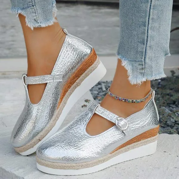 Women's Platform Fashion Casual Wedge Shoes 63213839C